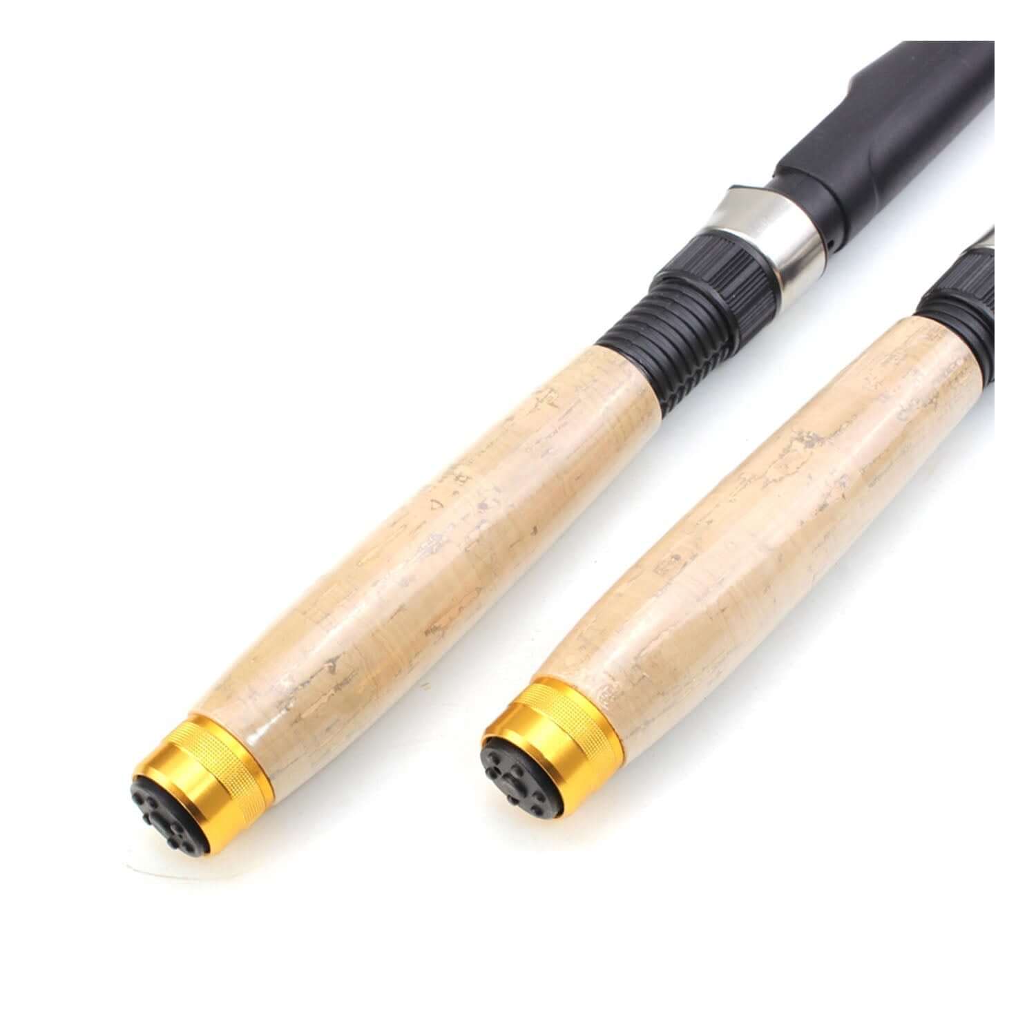 1.8m-2.7m Carbon telescopic fishing rod Extended cork handle